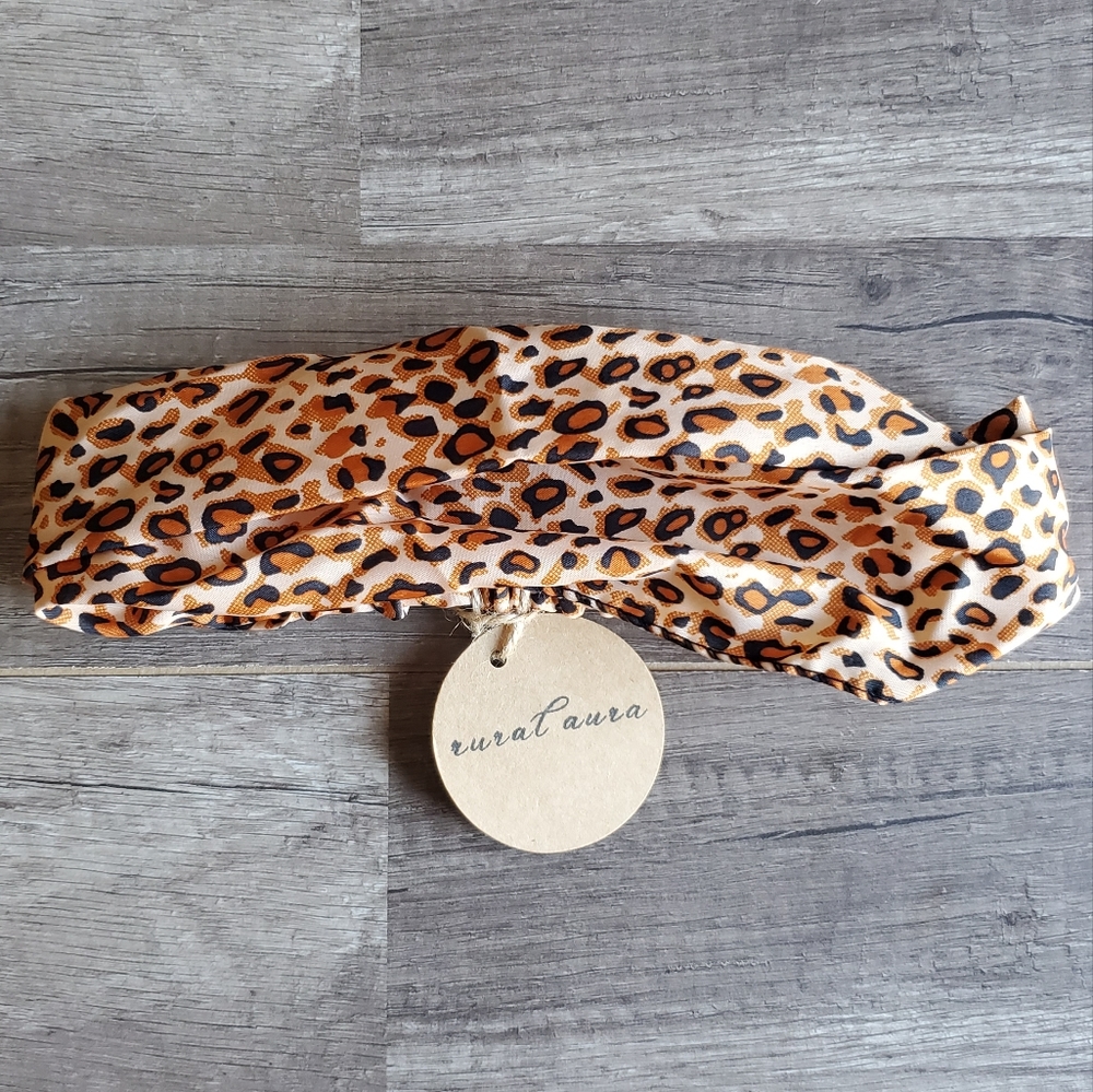 NEW Leopard Print Headband - Picture 5 of 7